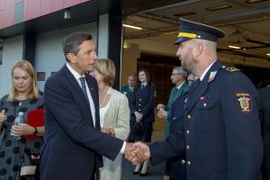 Otvoritev gasilsko reševalnega centra, Foto atelje Postojna059